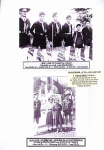 SCOUTS DE FRANCE 1ERE GROUPE BAYARD 1948 1954 N0009